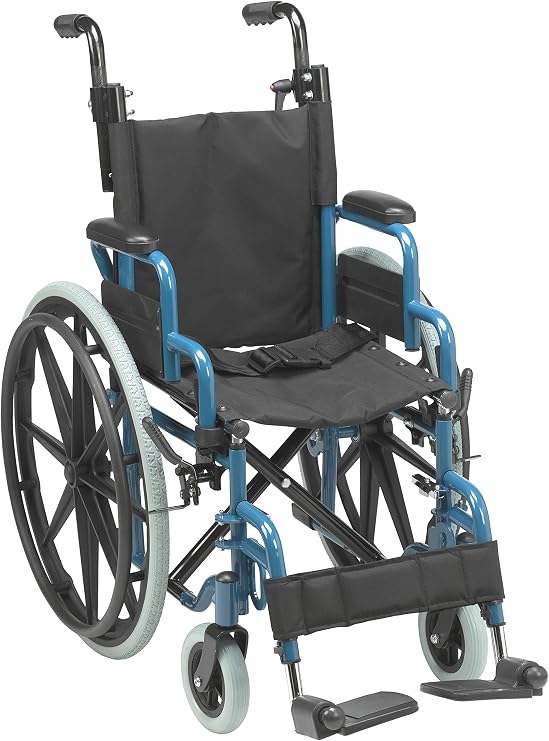 Wallaby Pediatric Folding Wheelchair | Pediatric Folding Wheelchair Designed for Comfortable and Safe Everyday Mobility for Kids Daily for Everyday Use