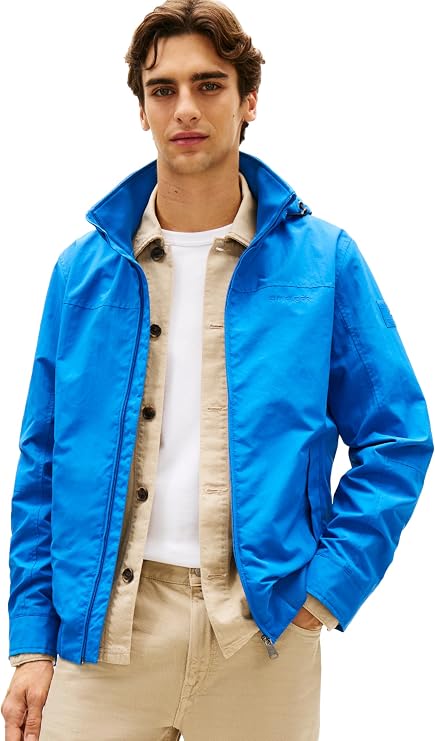 Tommy Hilfiger Men's Lightweight Waterproof Regatta Bomber Jacket