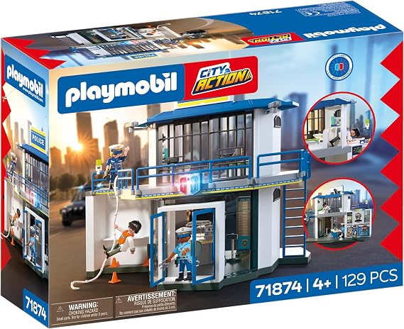 Playmobil Police Station with Investigation Room