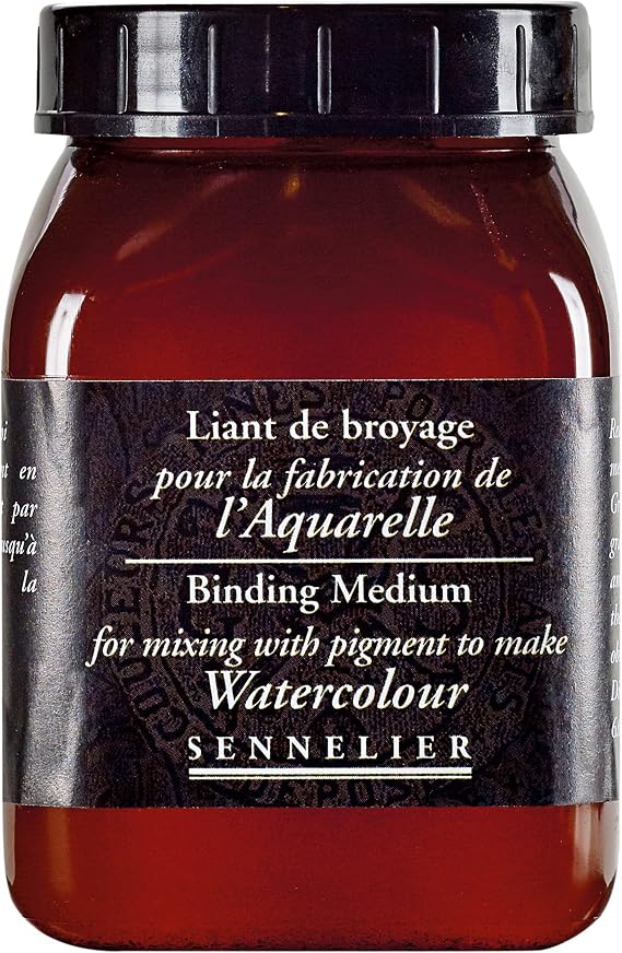 SENNELIER Watercolor Binding Medium, 200ml Bottle, 6.76 Fl Oz (Pack of 1)
