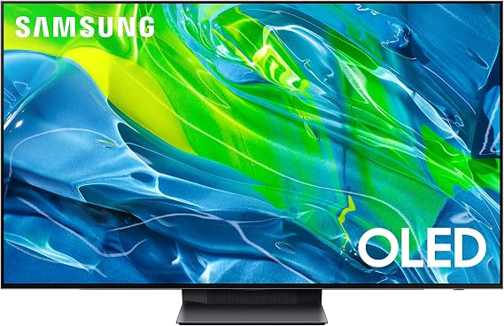 SAMSUNG 55-Inch Class OLED 4K S95B Series Quantum HDR, Dolby Atmos, Object Tracking Sound, Laser Slim Design, Smart TV with Alexa Built-In (QN55S95BAFXZA, 2022 Model)