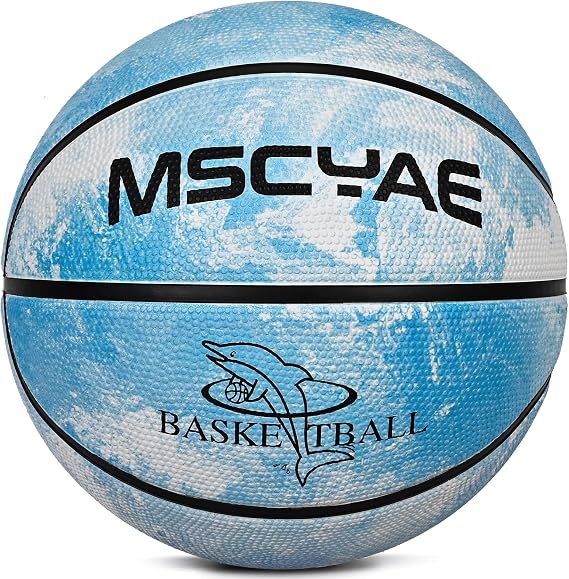 Basketball Size 5, Basketball for Children, Mini Basketball Size 3 Ideal for Youth Children's Hands, Outdoor Basketball