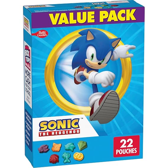 Betty Crocker Sonic Fruit Snacks, 22 ct, 17.6 oz