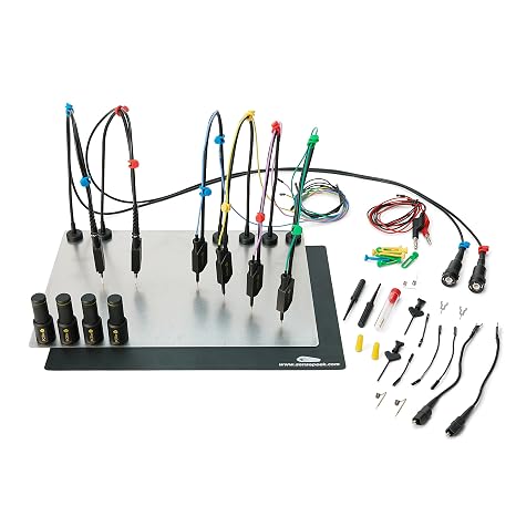 PCBite kit with 2X SQ500 500 MHz and 4X SQ10 handsfree Probes | Helping Hands | Level-up Your Electronics Workbench | Upgrade Your PCBite Kit