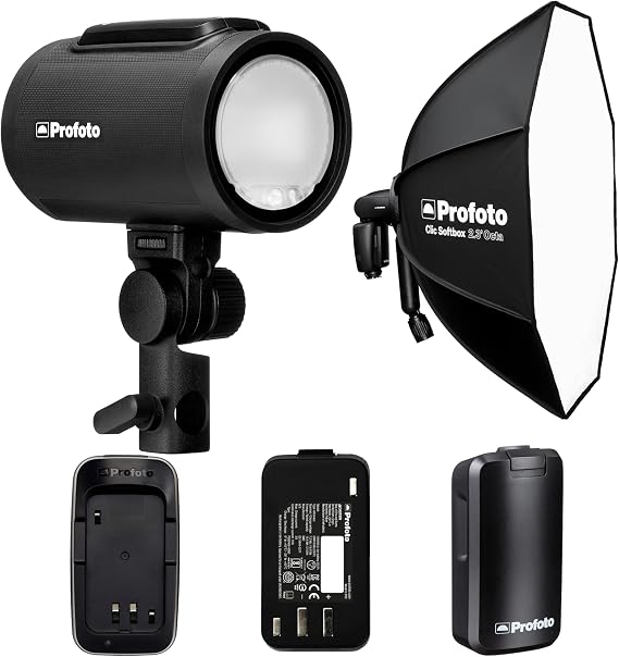Profoto A2 Monolight Professional Lighting Bundle with Softbox and Battery