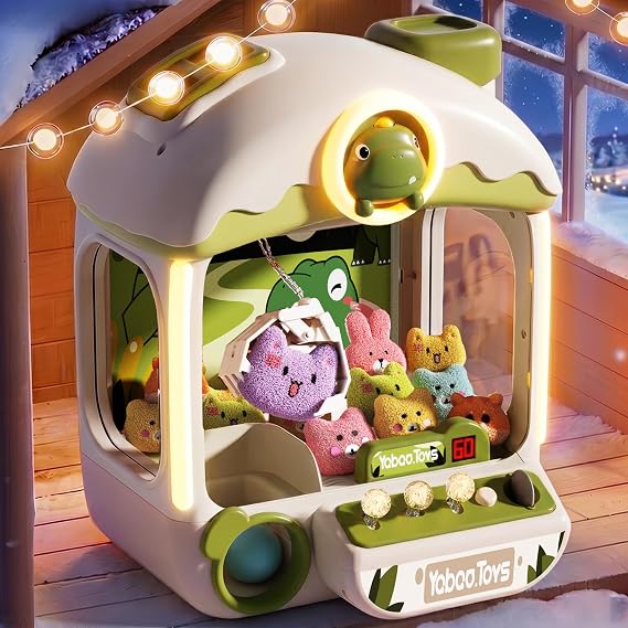 Large Claw Machine for Kids, Dinosaur Vending Machines Toys for Boys 4-6