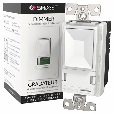 Swidget Smart Dimmer Switch with Power Monitor