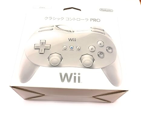 Wii Classic Controller Pro - White (Japanese Version)