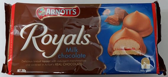 Arnott's Royals Biscuit 200g (Milk Chocolate)