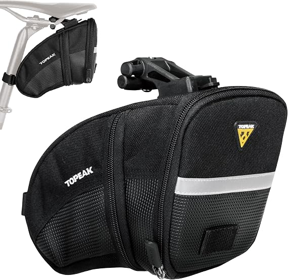 Topeak Aero Wedge Pack, w/ Fixer F25, Large