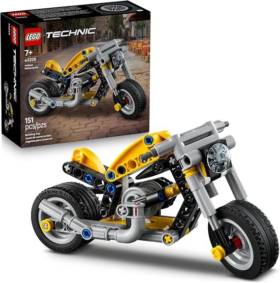 LEGO Technic Yellow Motorcycle 42225