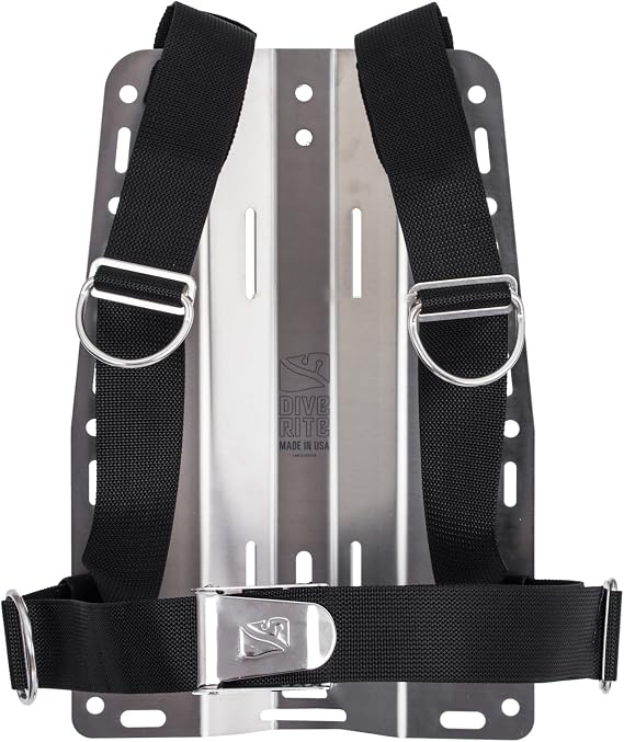 Dive Rite Harness, Basic, Black, One Size, (BC1063)