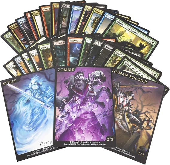 25 Assorted Magic: The Gathering Rares Includes CoolStuffInc Tokens!