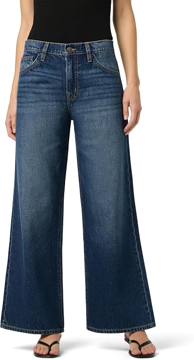 Hudson Womens Low Rise Relaxed Wide Leg Jean