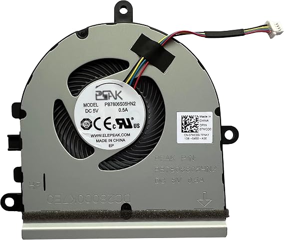 Fan for Dell Inspiron 15-3583 15-3584 15-3593 15-5575 15-5593 Cooling Fan 7MCD0 07MCD0
