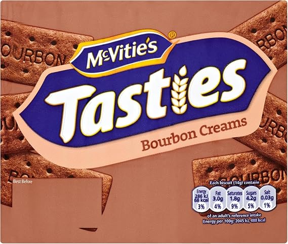 Mcvities Bourbon Cream Biscuits 300g (Pack of 3)