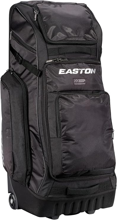 Easton | WHEELHOUSE PRO Wheeled Equipment Bag | Baseball & Softball | Black