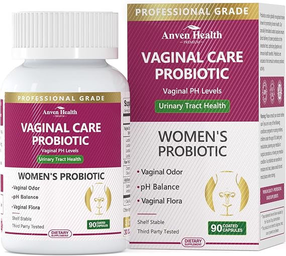 Vaginal Probiotics for Women 100 Billion CFU- 60 Caps