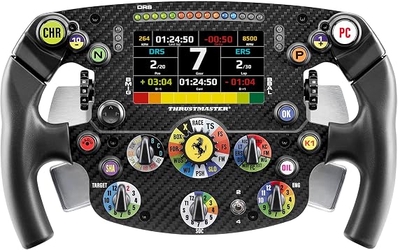 Thrustmaster Formula Wheel Add-On Ferrari SF-25 Edition, Officially Licensed Replica Wheel Rim for PS5, PS4 and PC