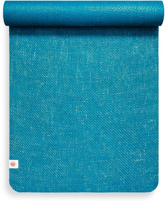 Premium Non-Slip Yoga Mat - Sustainable Jute & Natural Rubber Ethical Eco Yoga Exercise Mat