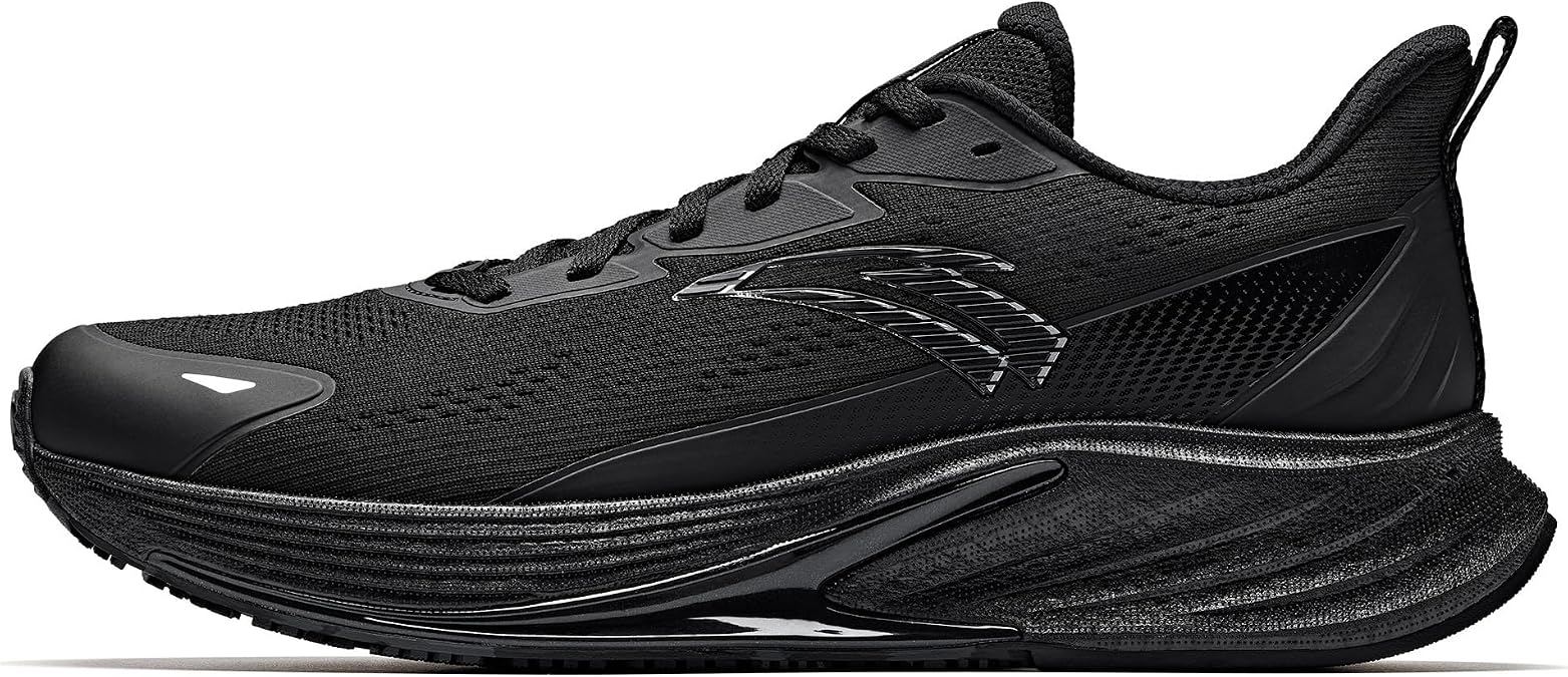ANTA Mens Rocket6 Running Shoes Cushioning Comfortable Breathable Athletic Workout Gym Cross Trainer Sports Sneakers