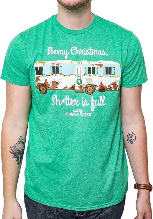 National Lampoon Christmas Vacation Sh#@%er was Full T-Shirt