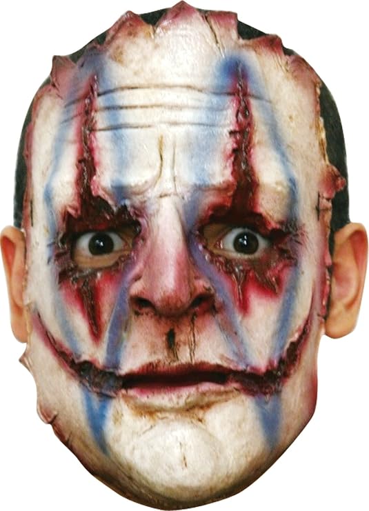 Alinco Costumes Halloween Serial Killer 04 Latex Face Mask