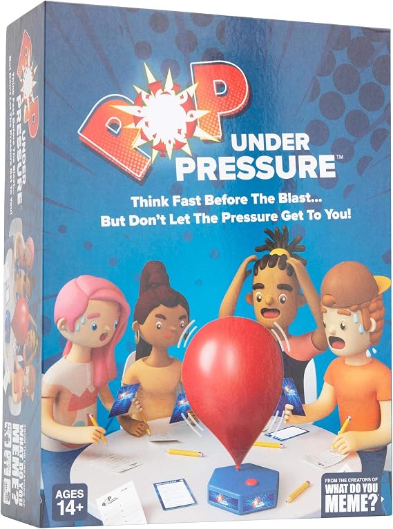 WHAT DO YOU MEME? Pop Under Pressure - A Game of Categories, But with A Blast Family