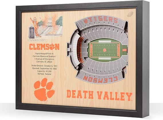 YouTheFan NCAA 25-Layer StadiumView Wall Art