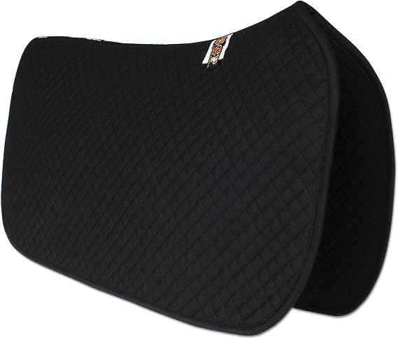 ECP Equine Comfort Products All Purpose Diamond Quilted Western Saddle Pad for Injury Prevention, Breathable, Hypoallergenic, Shock-Absorbing Cushion for Horse Comfort