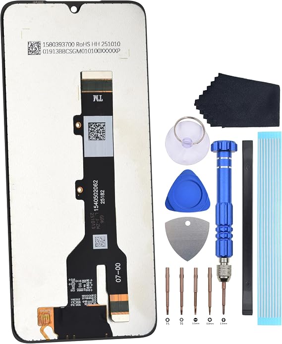 Digitizer with Display Screen Assmely Replacement for Motorola Moto G06 with Disassembly Tools
