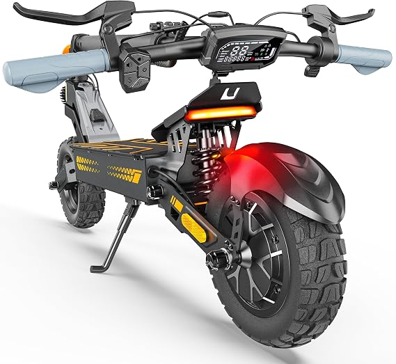 Electric Scooter Adults, 38/28Mile Range, 28/25MPH Speed, 1200/1000W Motor