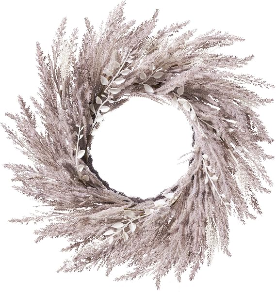 DN DECONATION Fall Wreath for Front Door, Wall Decor Outdoor Porch Decor