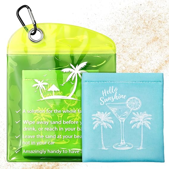 Sand Remover for Beach - Sand Remover Beach Essentials for Travel Vacation Accessories Must Haves - Cruise Essentials Summer Necessities