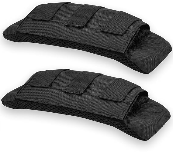 Ullnosoo Shoulder Strap Pad, Vest Shoulder Strap Padding, Backpack Strap Cushion Fit Straps Up to 2.5"