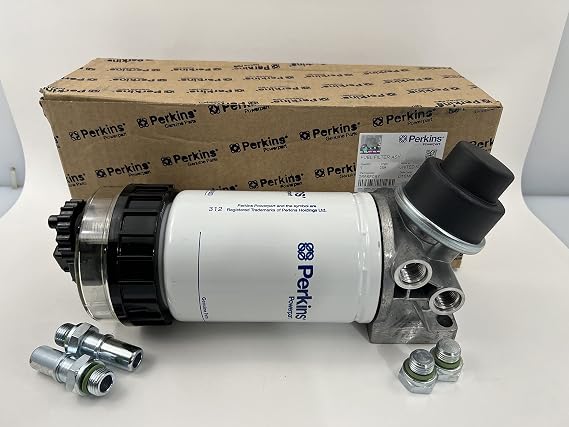 Genuine Perkins 2656F087 Pre-Fuel Filter Assembly for 1104 and 1106 Engines