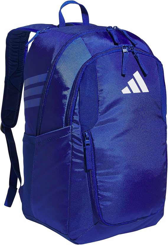 adidas Stadium Soccer Backpack 36L | Padded Laptop Sleeve, Holds A Size 5 Ball, Vented Gear Pocket, Stays Dry On Wet Fields, School Gym & Travel Ready