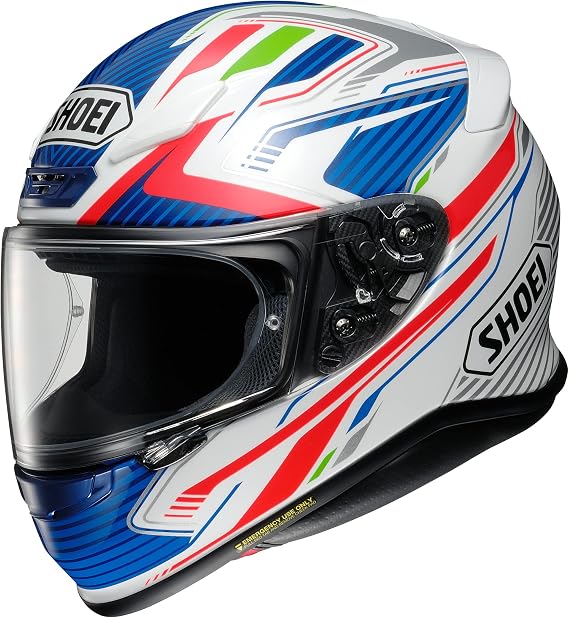 Shoei NXR Stab Motorcycle Helmet XS Red White Blue (TC-2)