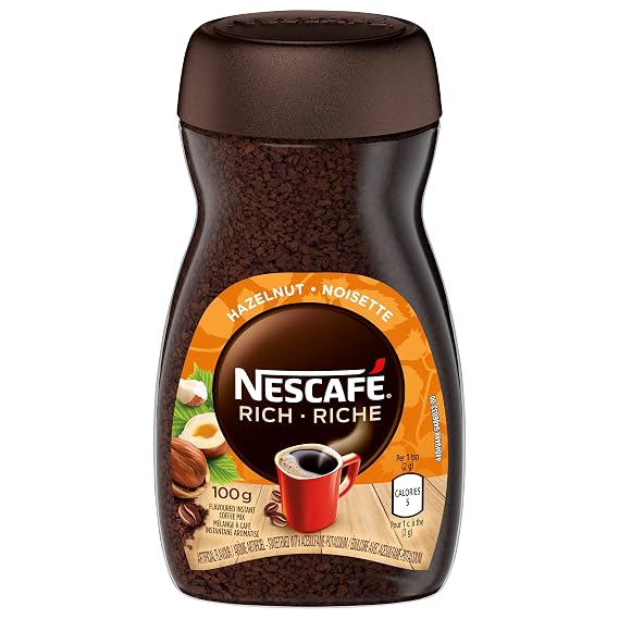NESCAFE Rich Instant Coffee, 100g (Hazelnut)