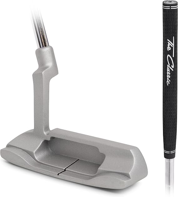 GoSports Classic Golf Putter, Choose Between 2 Way or Blade Putter - 35" Length with Premium Grip