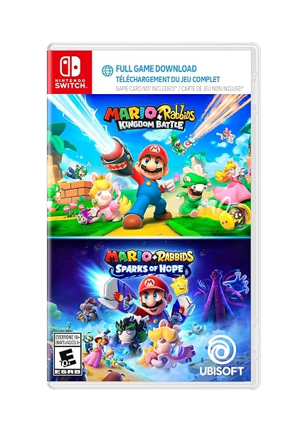 Mario + Rabbids Kingdom Battle and Sparks of Hope - , Nintendo Switch (Code in a Box)