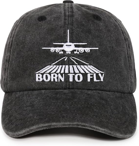 InnoBeta Pilot Gifts for Men, Women, Aviation Embroidered Cap