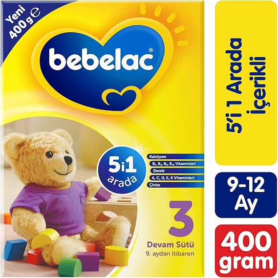 Bebelac 3 Devam Sütü 400 g 9-12 Ay