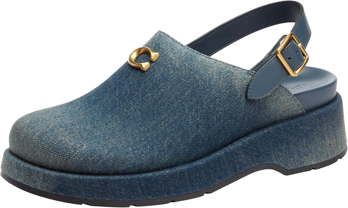 Coach Womens Coach Women's Sculpted C Platform Clog