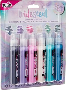 Tulip Dimensional Paint Kits 38294 Dfpt Multi Iridescent 6Pk, One Size, As Detailed