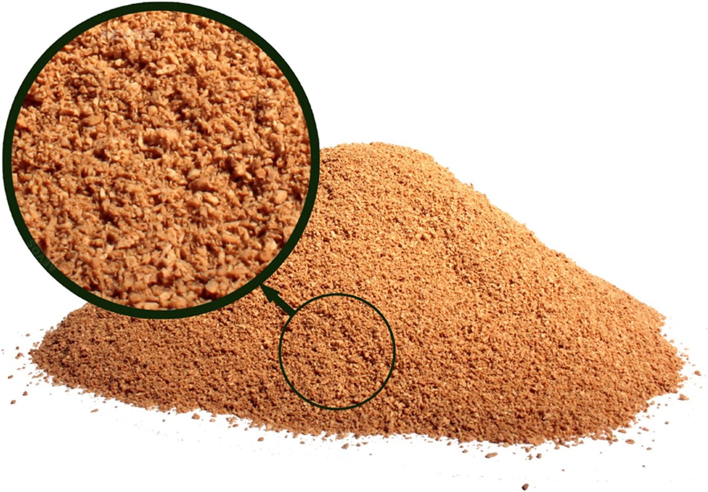 Piranha Interactive Publishing Cork granules aka cork dust or powder for fishing bait pop up boilie mix
