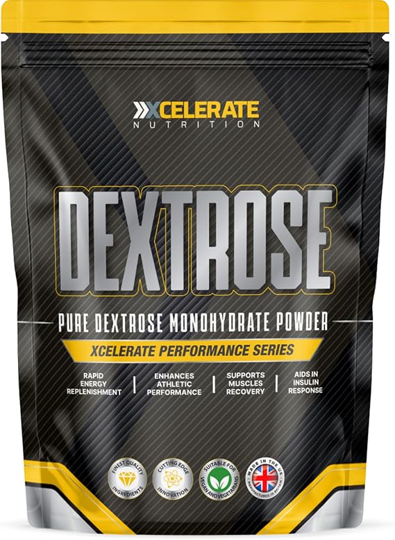 Pure Dextrose Monohydrate 1KG by XCelerate Nutrition, 1000g