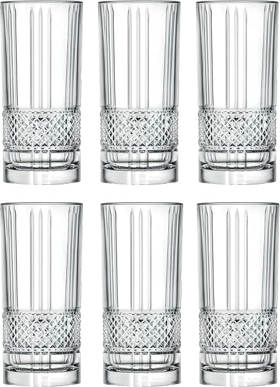 Brilliant Collection High Ball Set of 6 By Lorren Home Trends