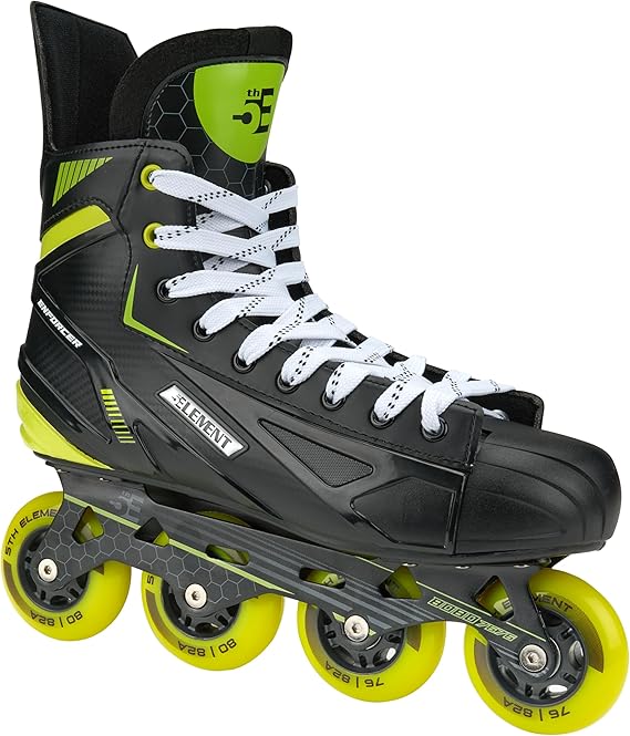5th Element Enforcer Inline Roller Hockey Skate for Men | Adult Street, Outdoor, Indoor Use, Roller Skating