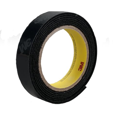 3M Loop Fastener SJ3571, Black, 1 in x 50 yd